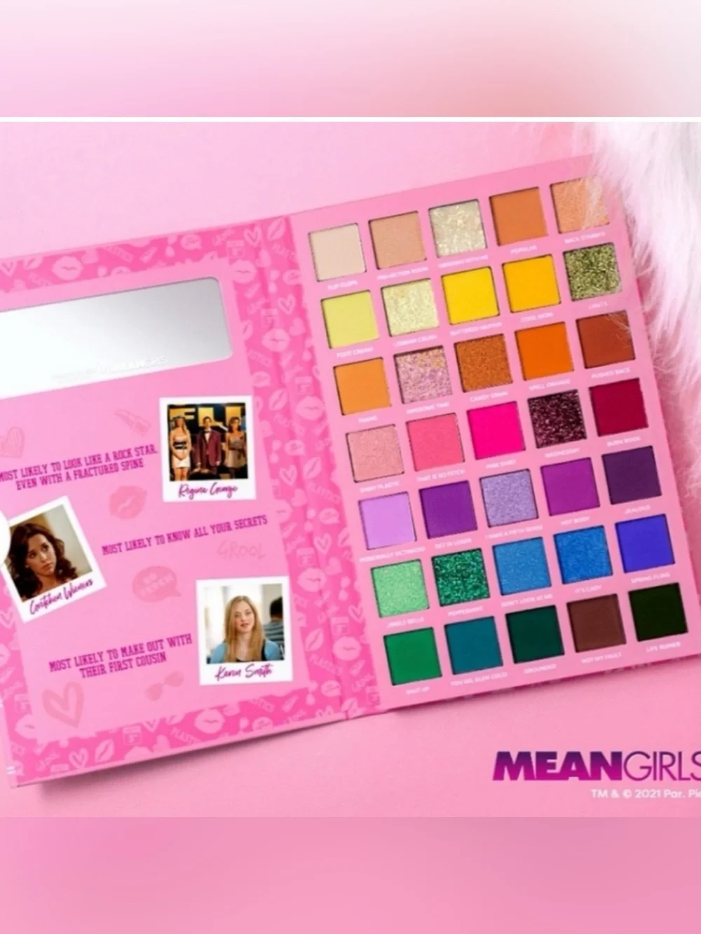 Profusion x Mean Girls North Shore Yearbook 35 Shade Palette NEW